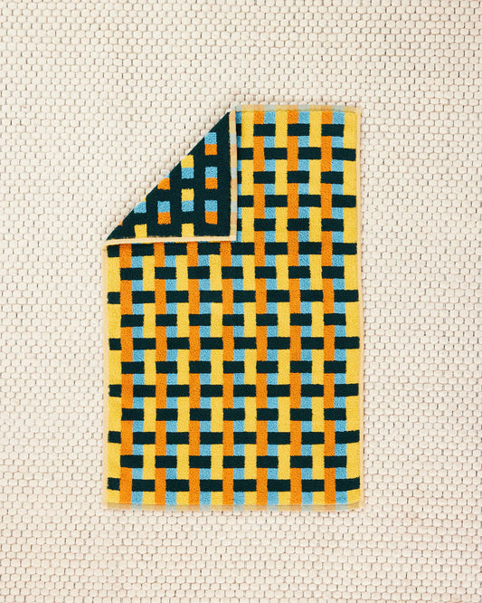 Hand Towel Yellow Weave by Dusen