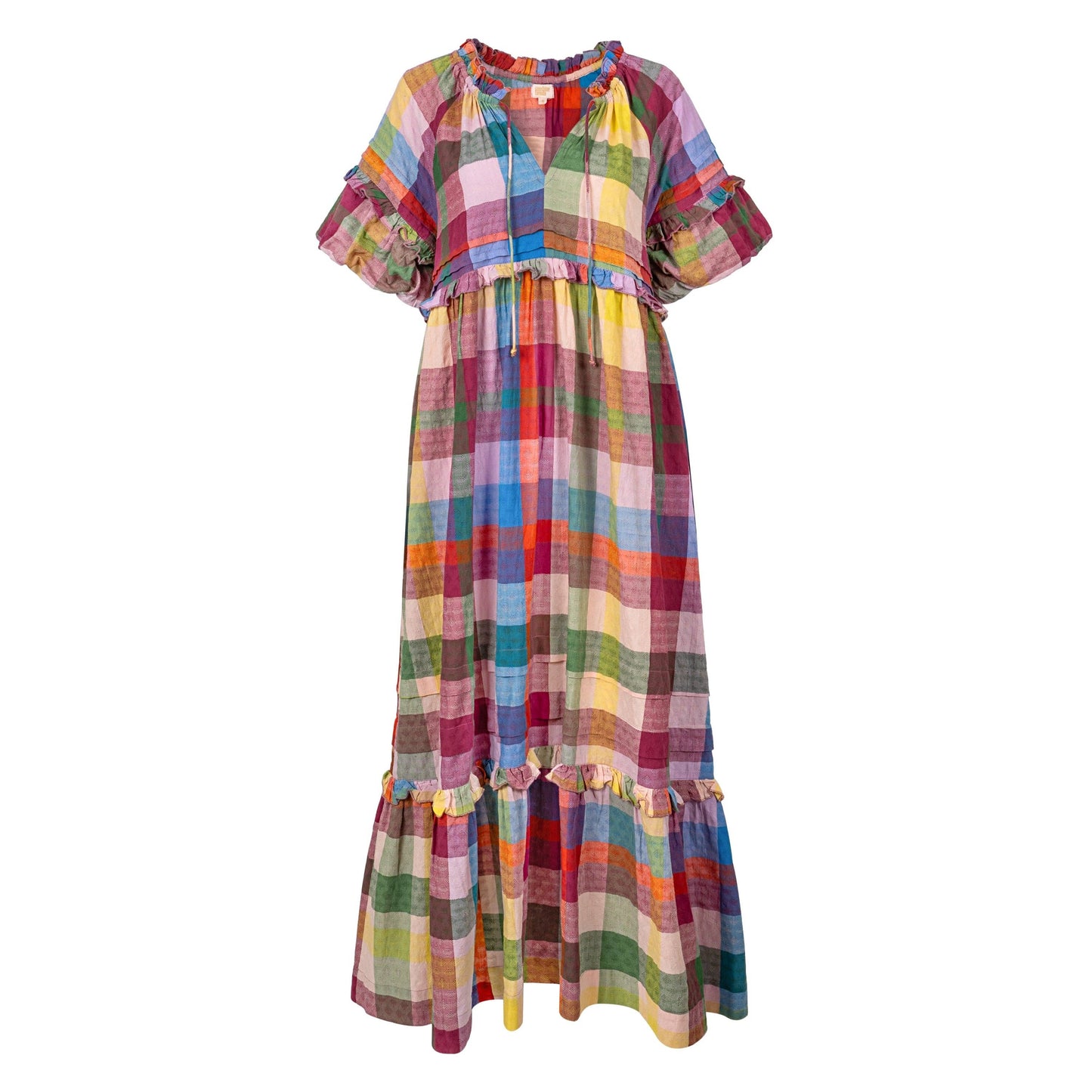 Harbor Plaid Charlotte Dress: S