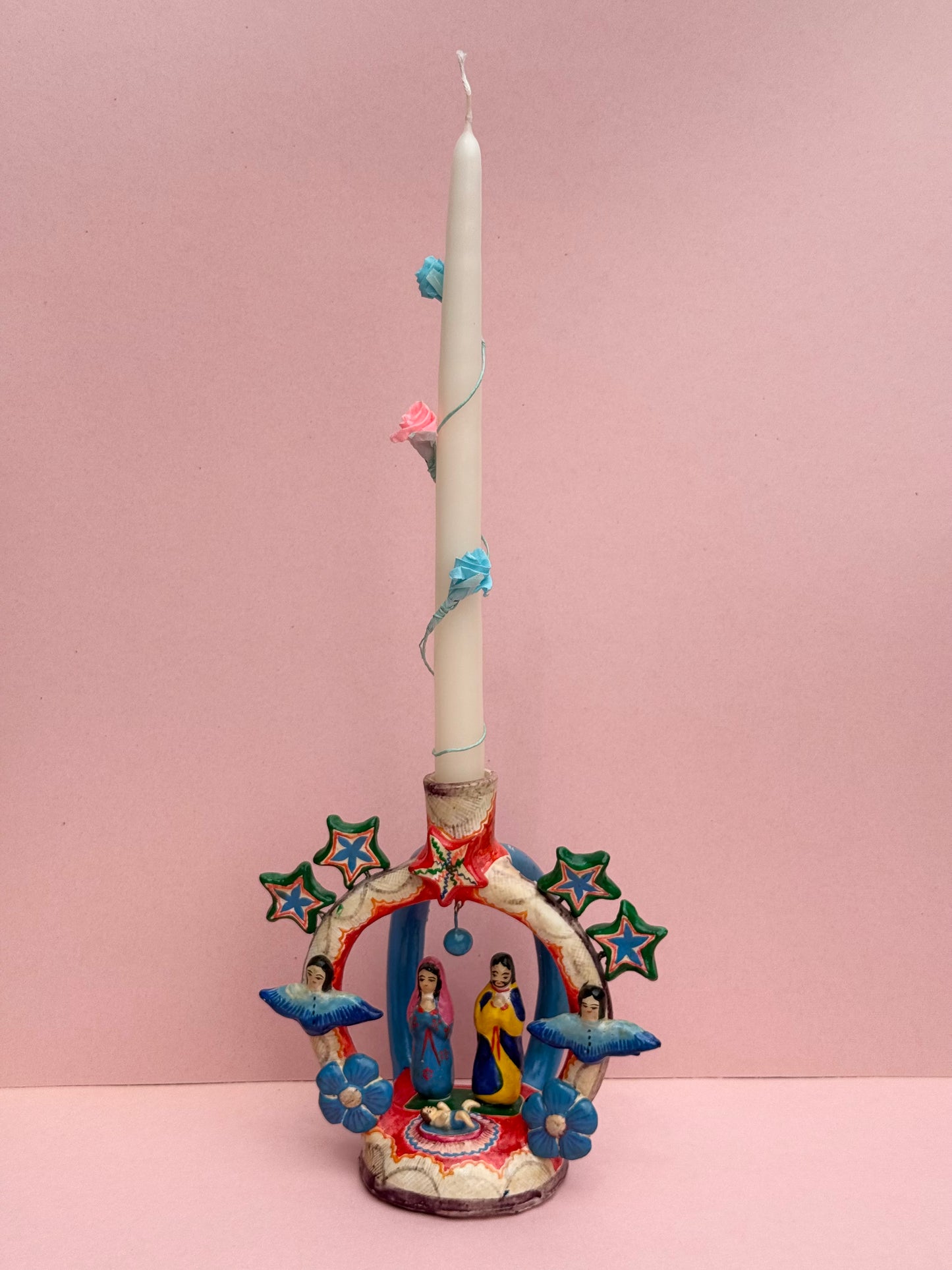 Nativity Scene Candelabra (#8)