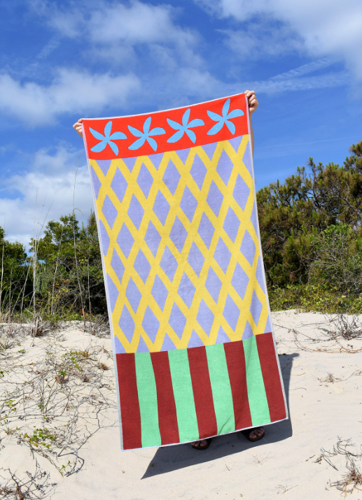 Dusen Dusen Beach Towel in Fence