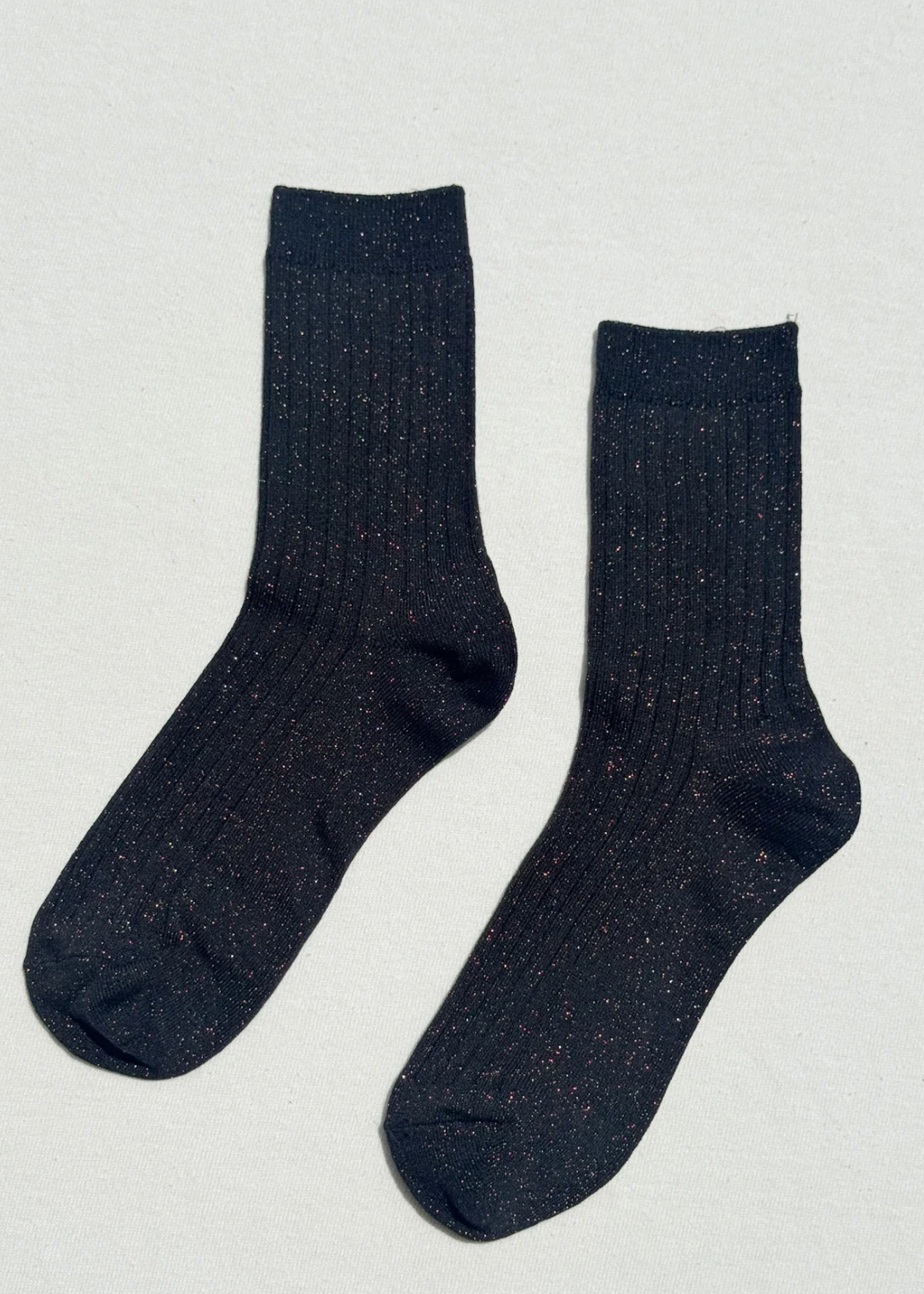 Le Bon "Her" Socks - "Copper Black"