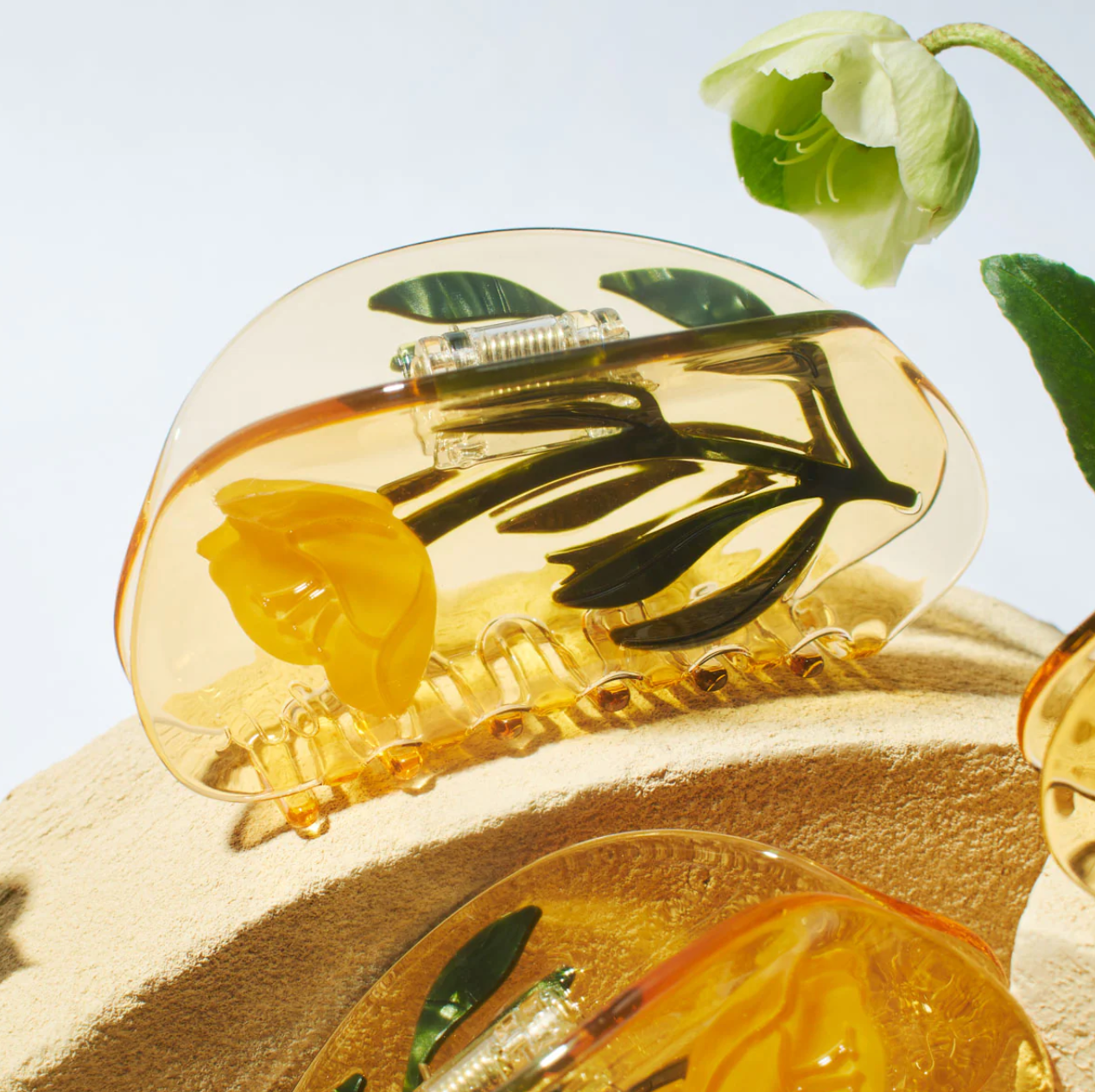 Winona Irene Hair Claw - "Buttercup Claw"