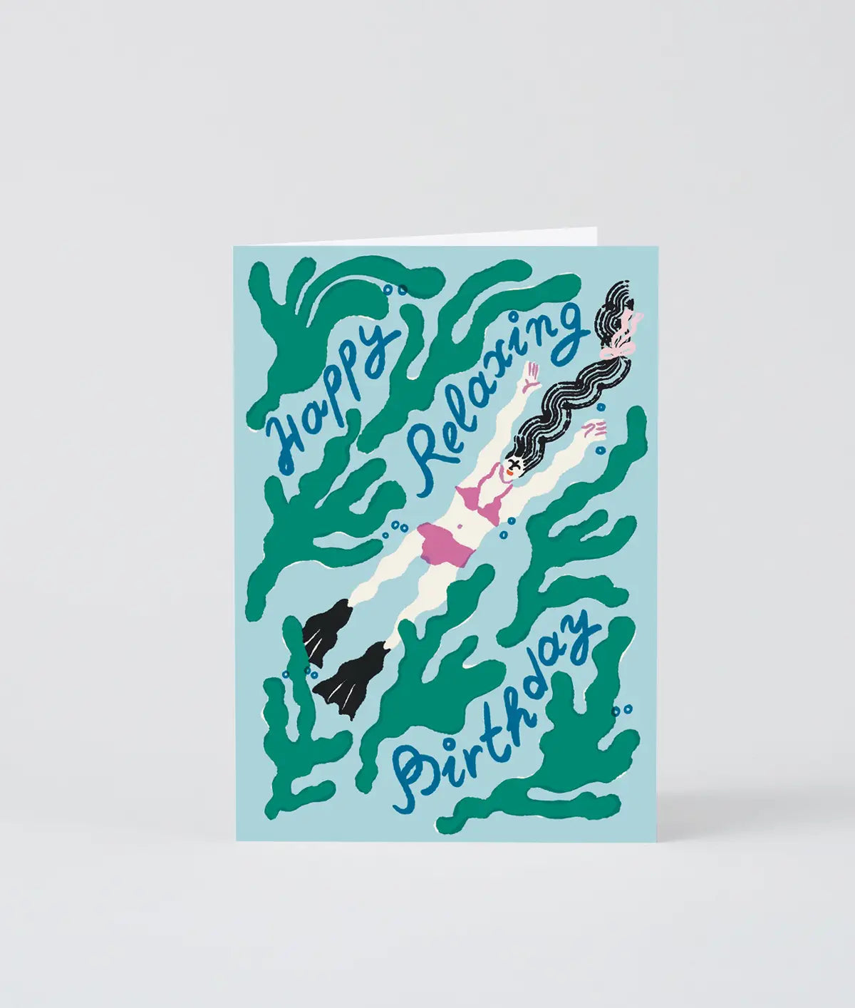 Happy Relaxing Birthday Greetings Card