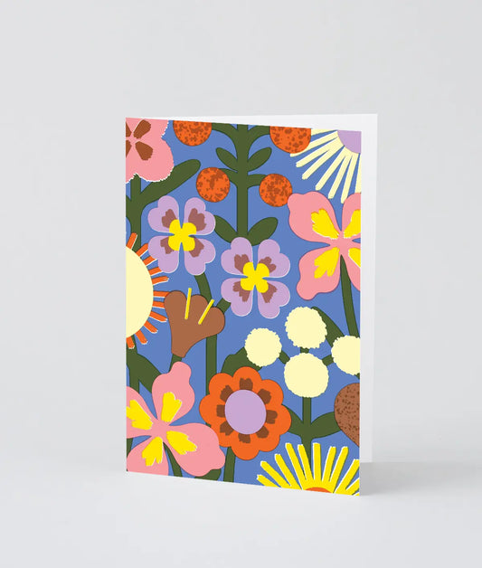 Flowers Greetings Card
