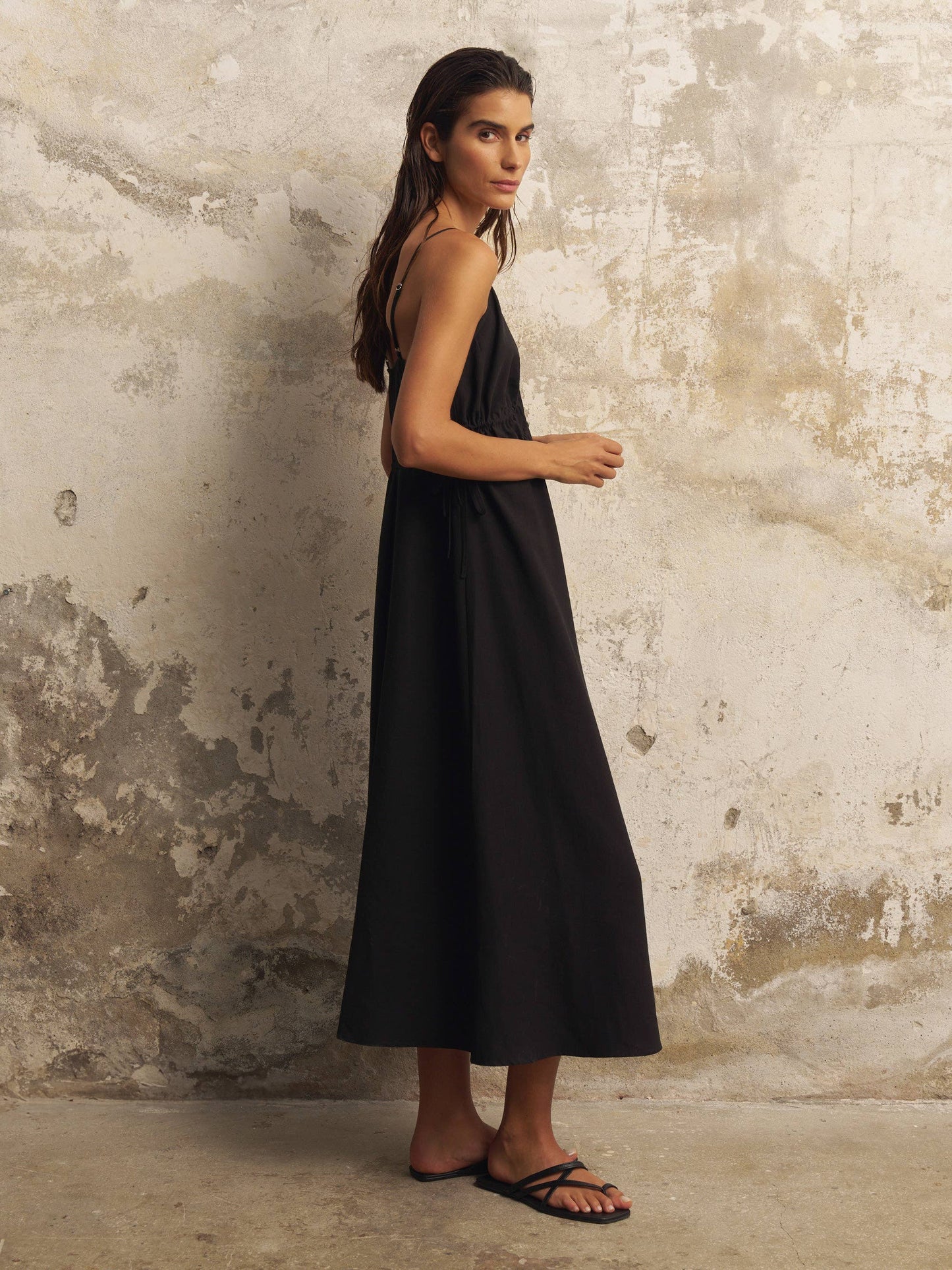 Sofia Ties Maxi Dress