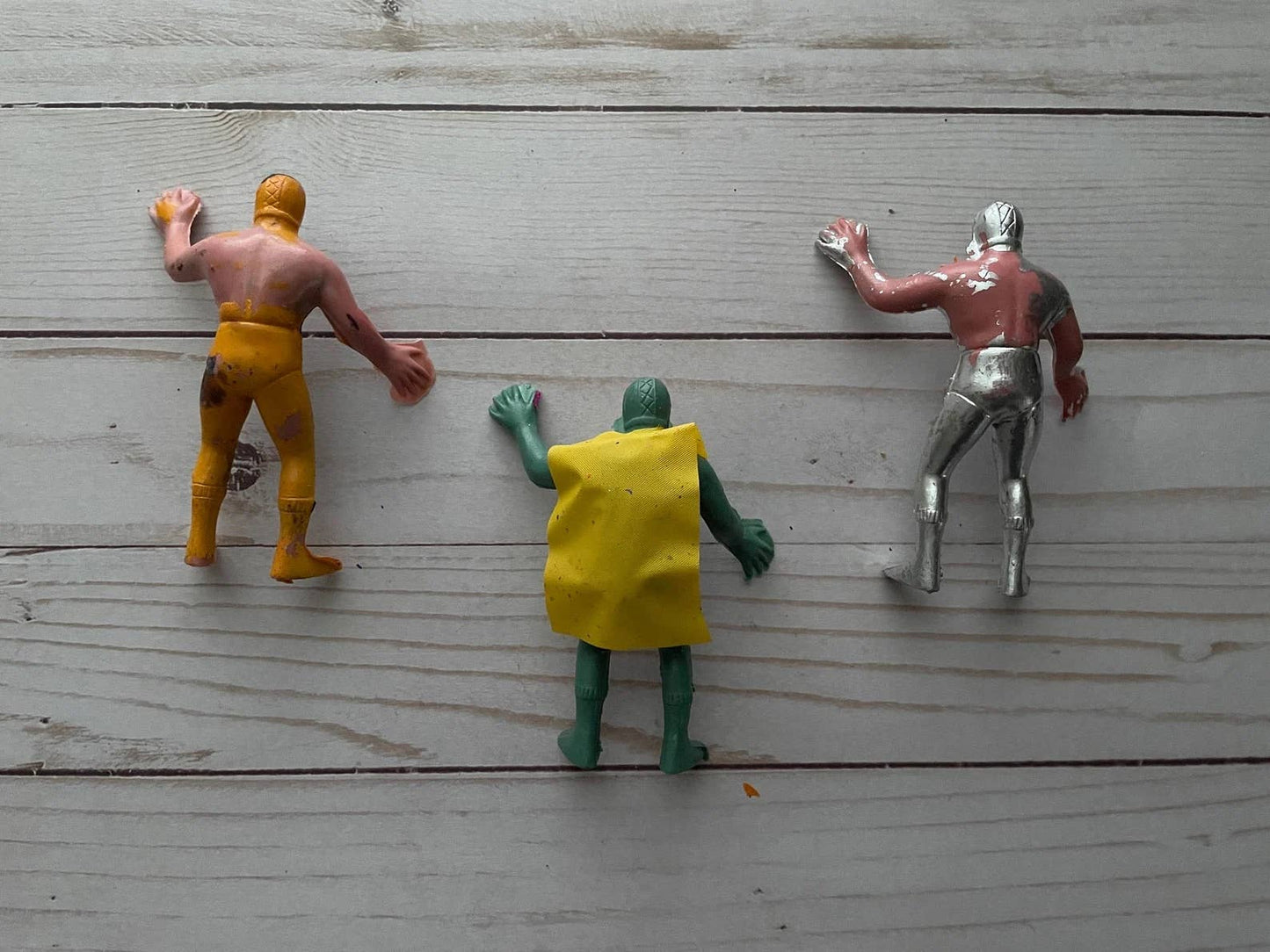 Luchador Plastic Toy Wrestlers Mexico