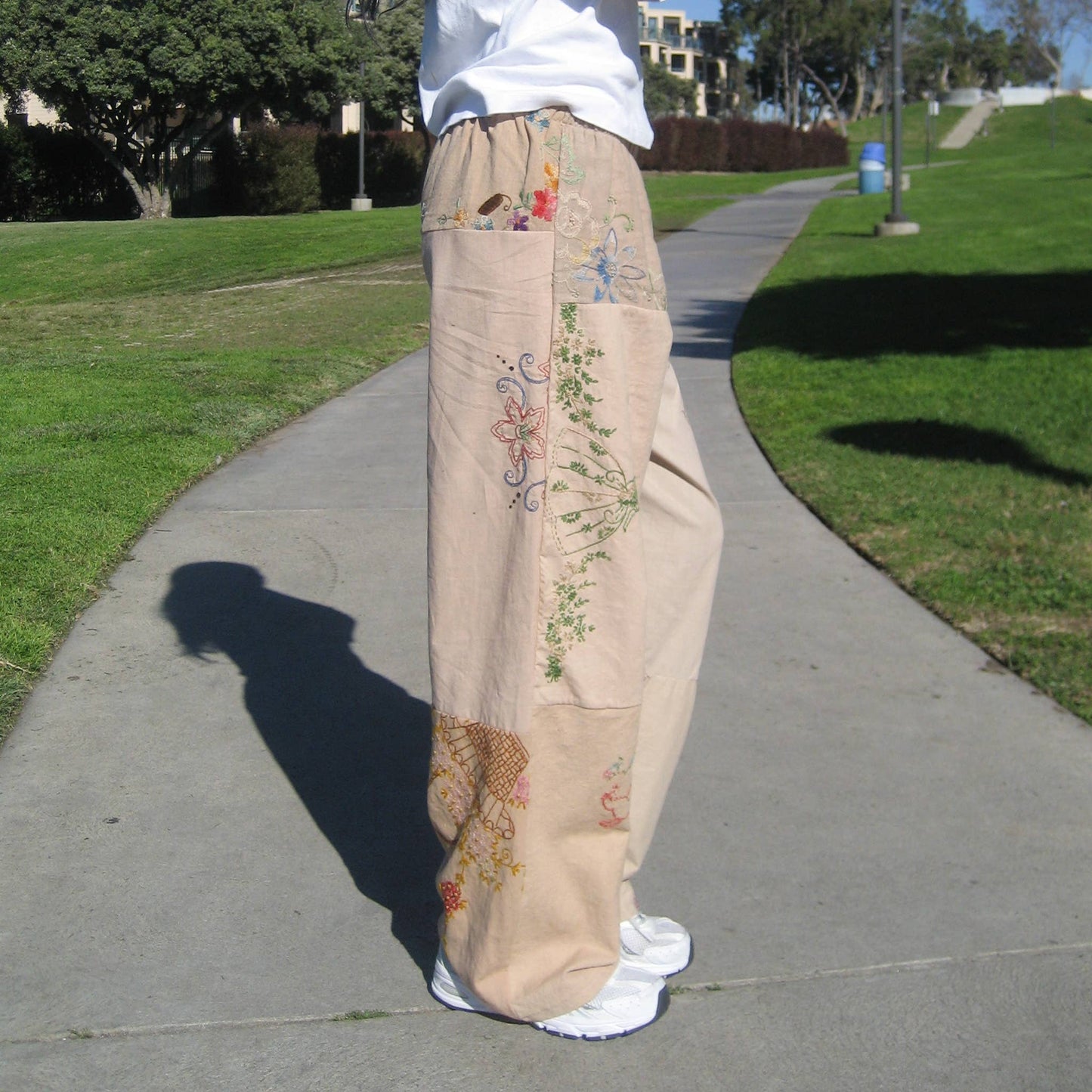 Embroidered Pieced Pant Bundle: Classic