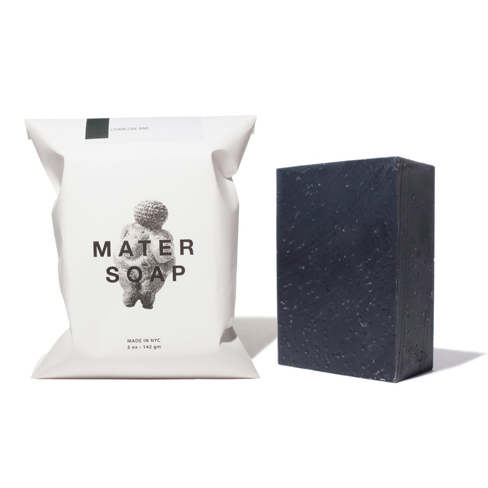 Mater bar soap in “charcoal”