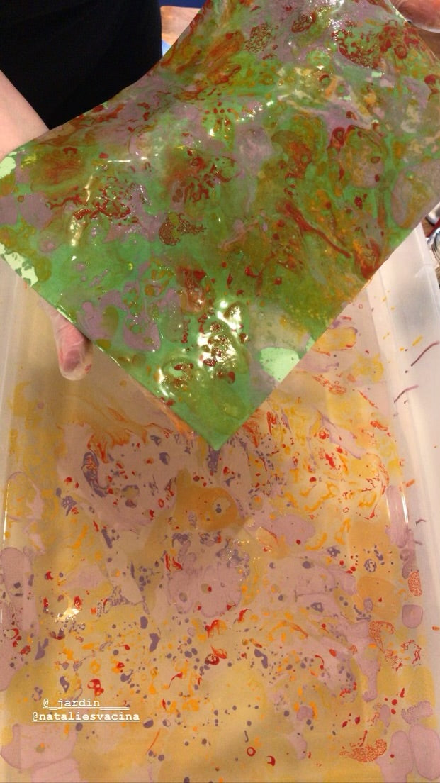 Marbling Workshop, 12 & up, Sunday, 3.24, 11-3 pm, $3