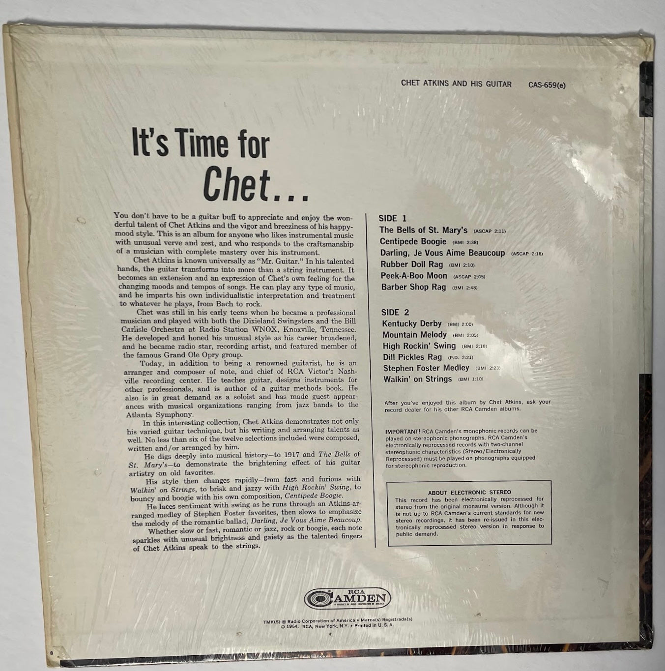 Chet Atkins Record