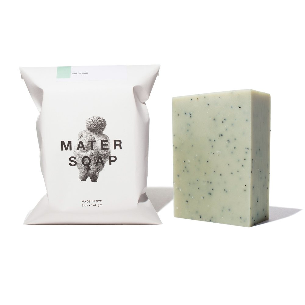 Mater bar soap in “basil”