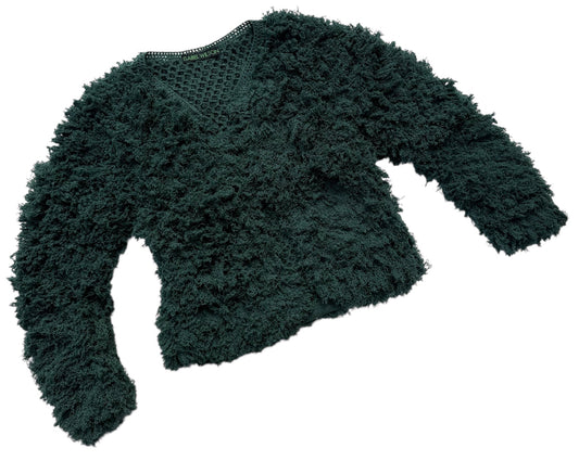 Fringe Jacket in Emerald