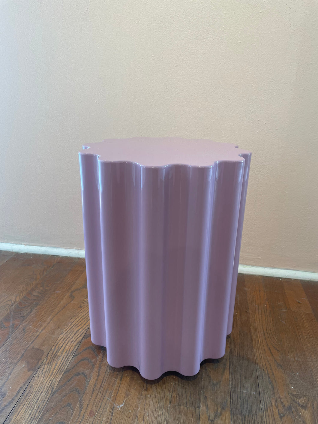 Kartell Colonna Stool By Ettore Sottsass in  Lilac