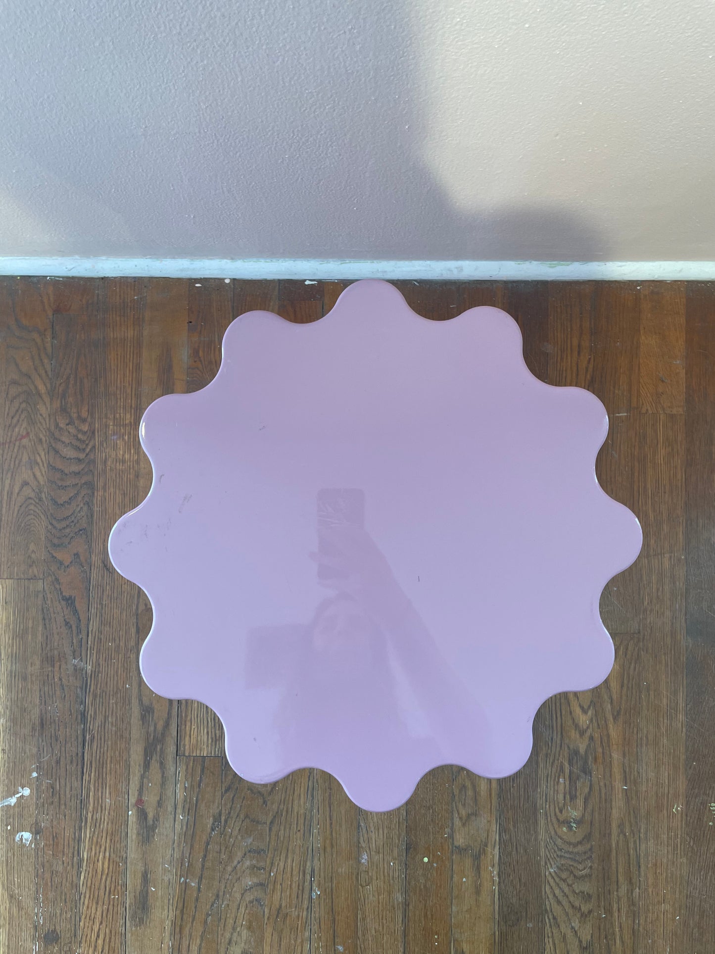 Kartell Colonna Stool By Ettore Sottsass in  Lilac