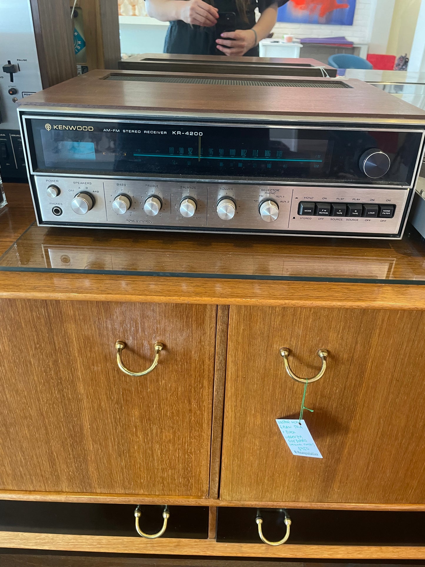 Vintage Kenwood KR-4200 Stereo Reciever