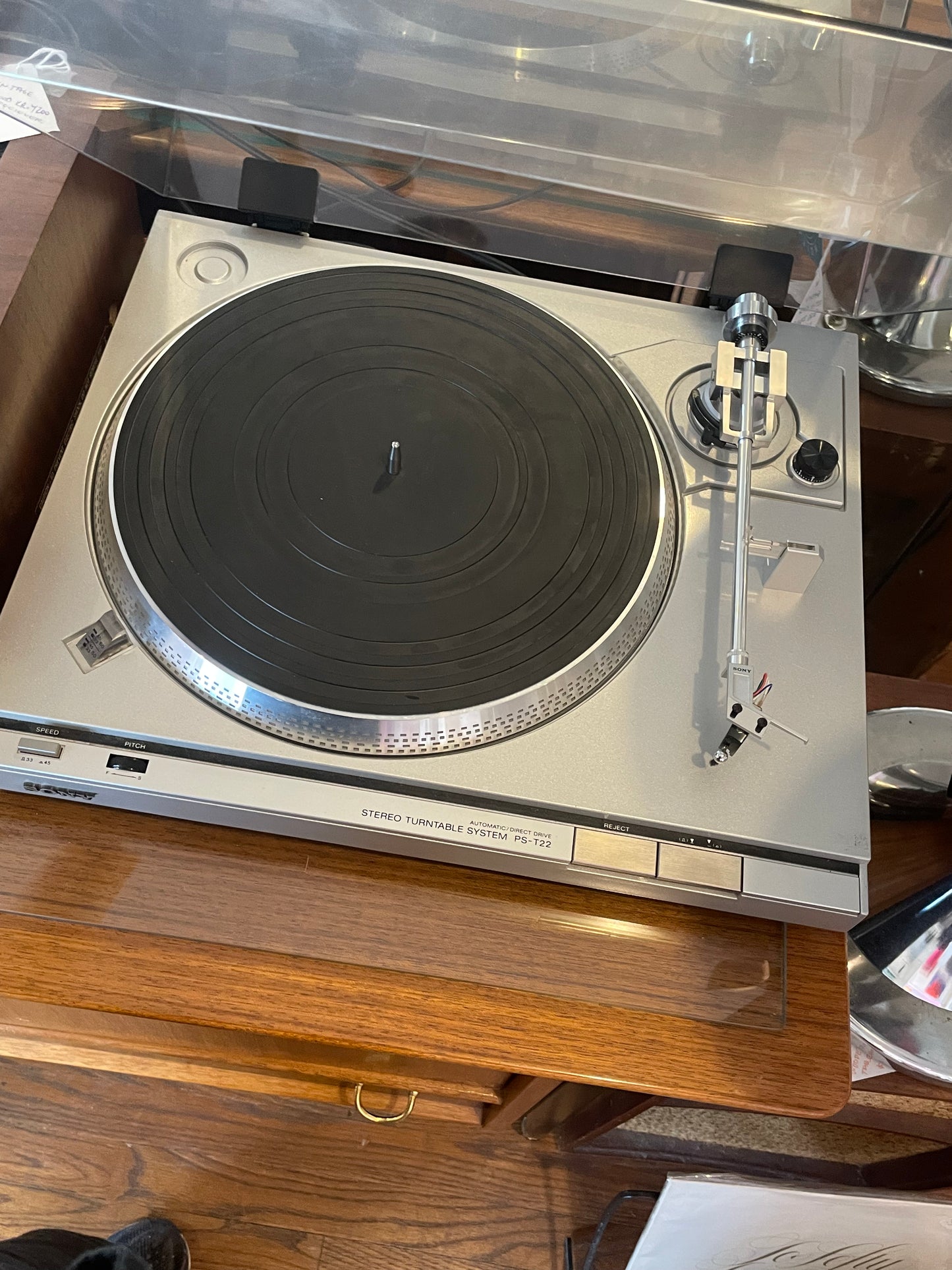 Vintage Sony PS-T22 Direct Drive Turntable