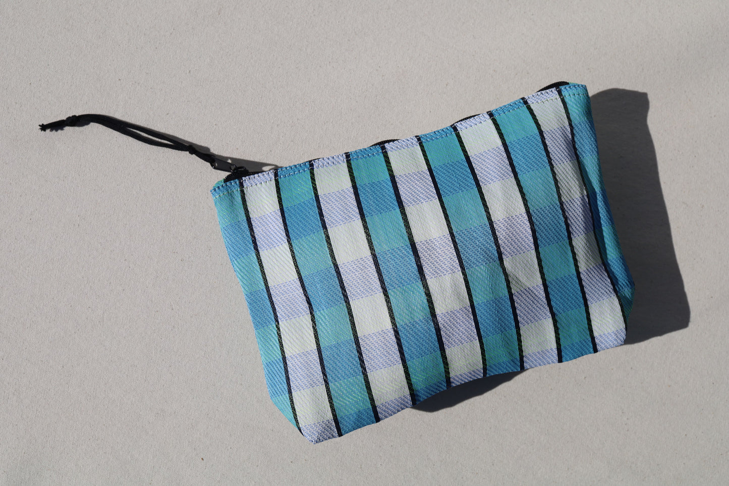 Pencil Pouch Pink Stripe