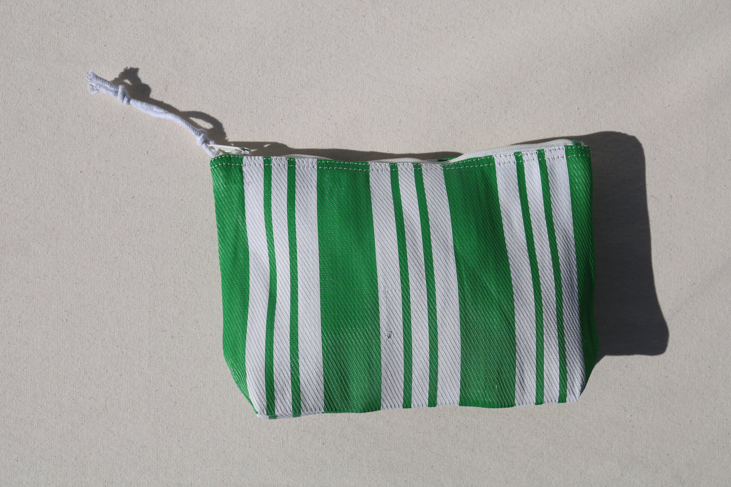 Pencil Pouch Pink Stripe