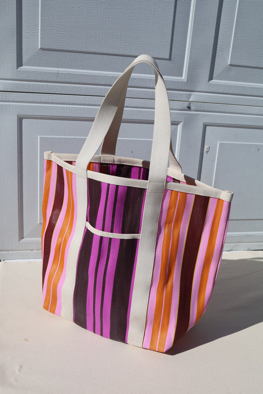 Large Stripe Bag