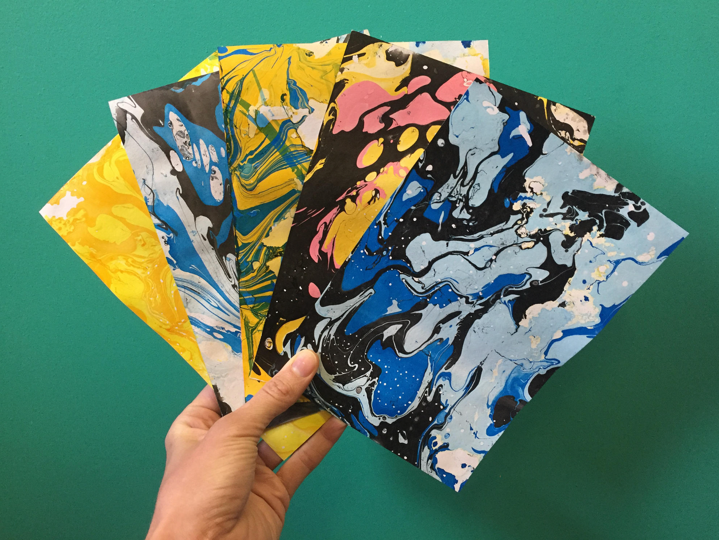 Marbling Workshop, 12 & up, Sunday, 3.24, 11-3 pm, $3