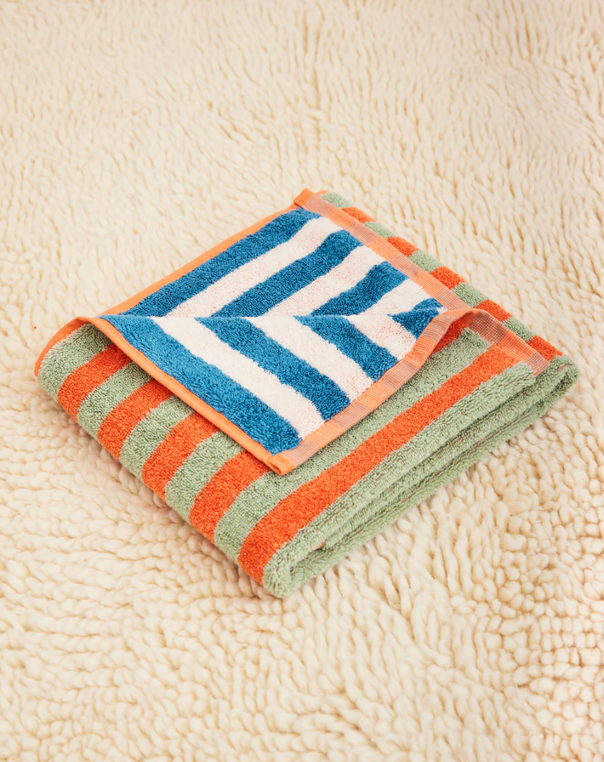 Earth Stripe Hand Towel