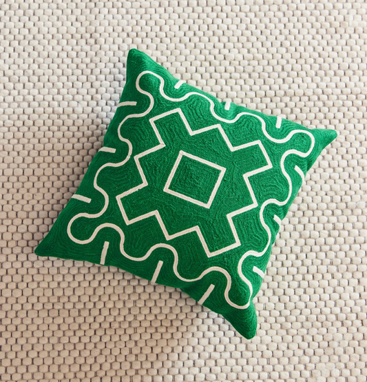 dusen dusen Ricrac Pillow