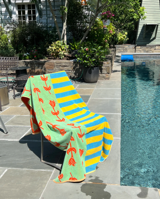 Dusen Dusen Beach Towel in Fence
