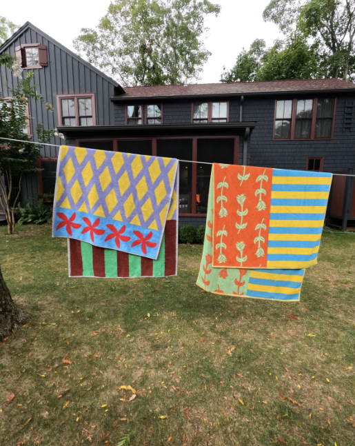 Dusen Dusen Beach Towel in Fence