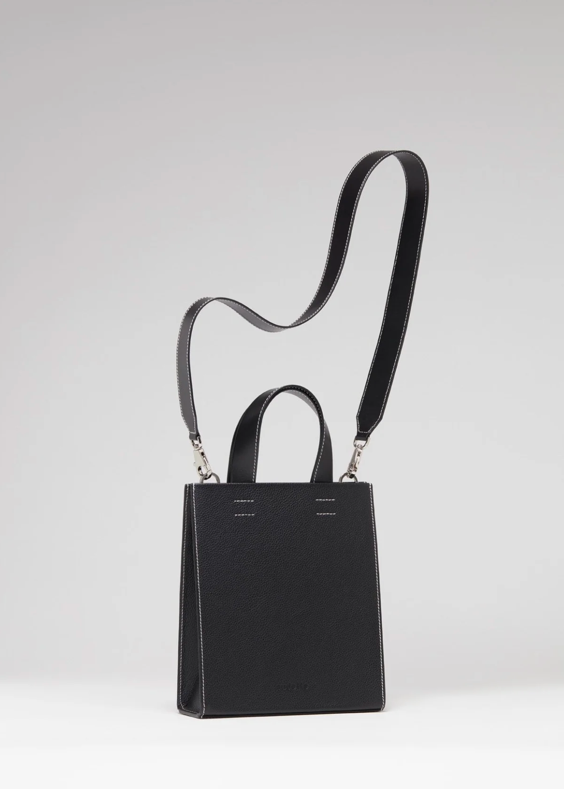 Audette Tote Black Grained