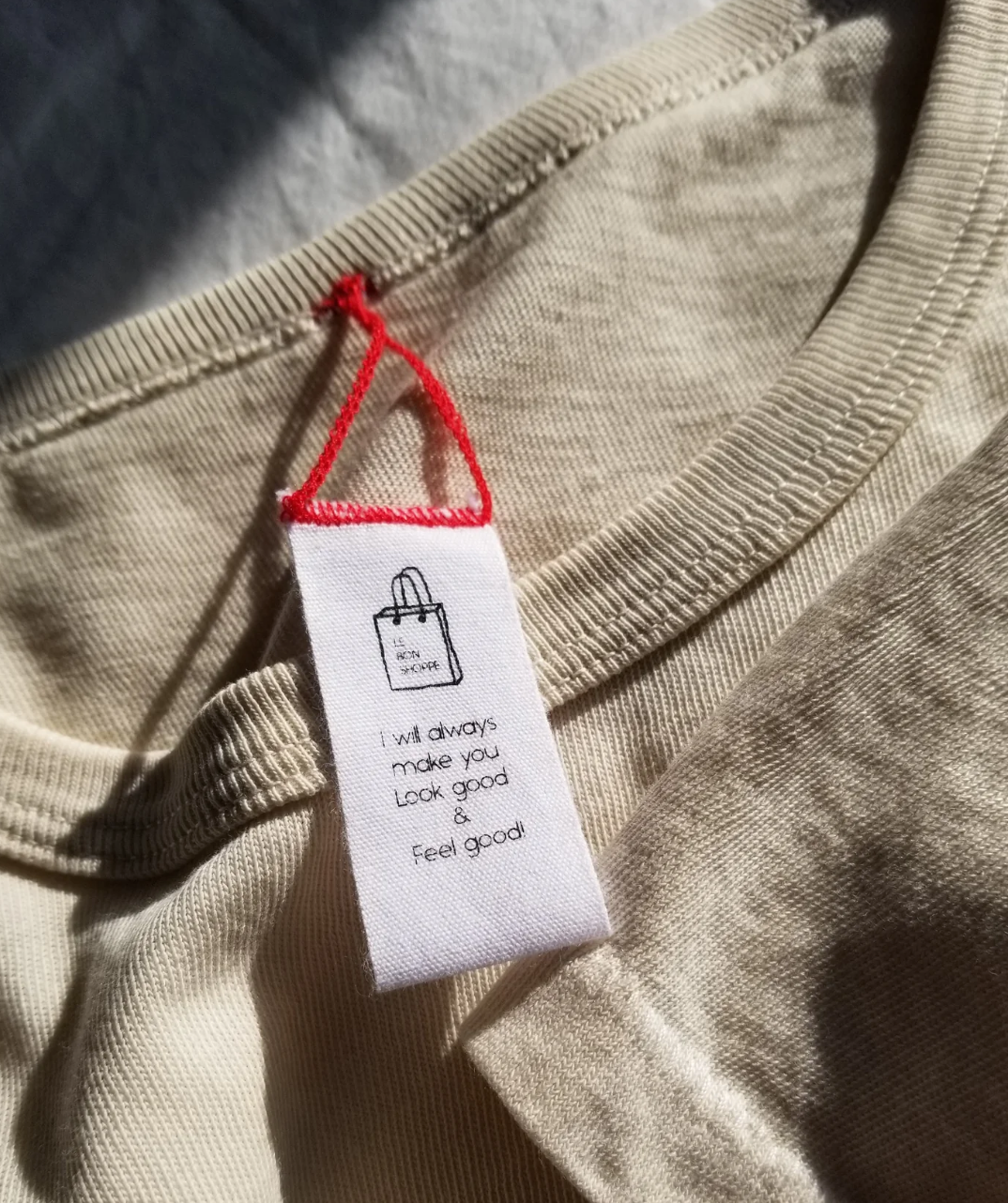 Le Bon Shoppe - Her Tee in "Bone"