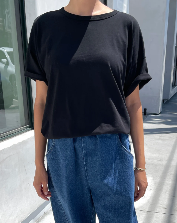 Le Bon Shoppe - Her Tee in "True Black"