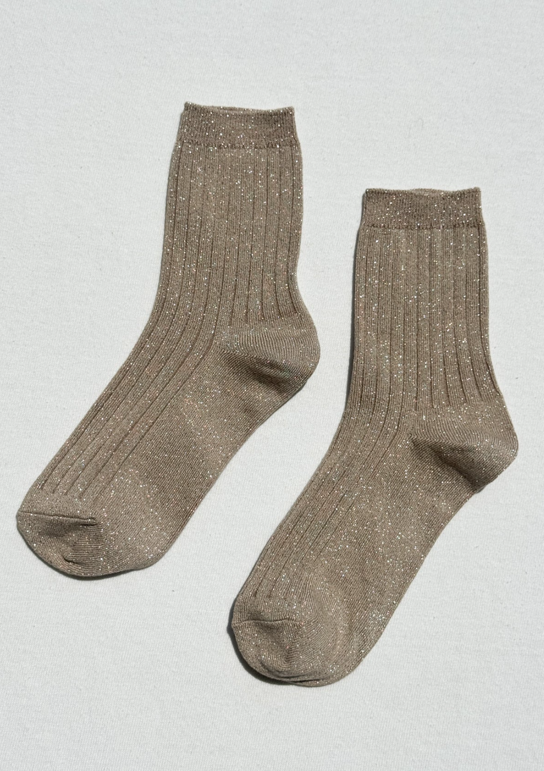 Le Bon "Her" Socks - "Ash Glitter"