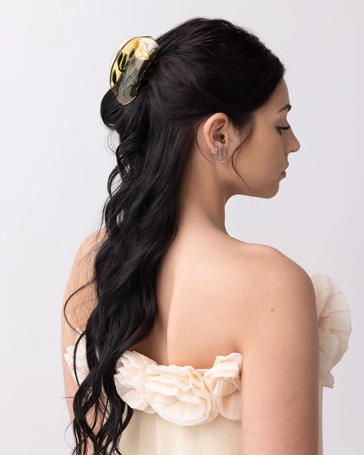 Winona Irene Hair Claw - "Buttercup Claw"