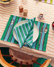 Load image into Gallery viewer, Herb Stripe Placemats
