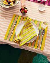 Load image into Gallery viewer, Herb Stripe Placemats
