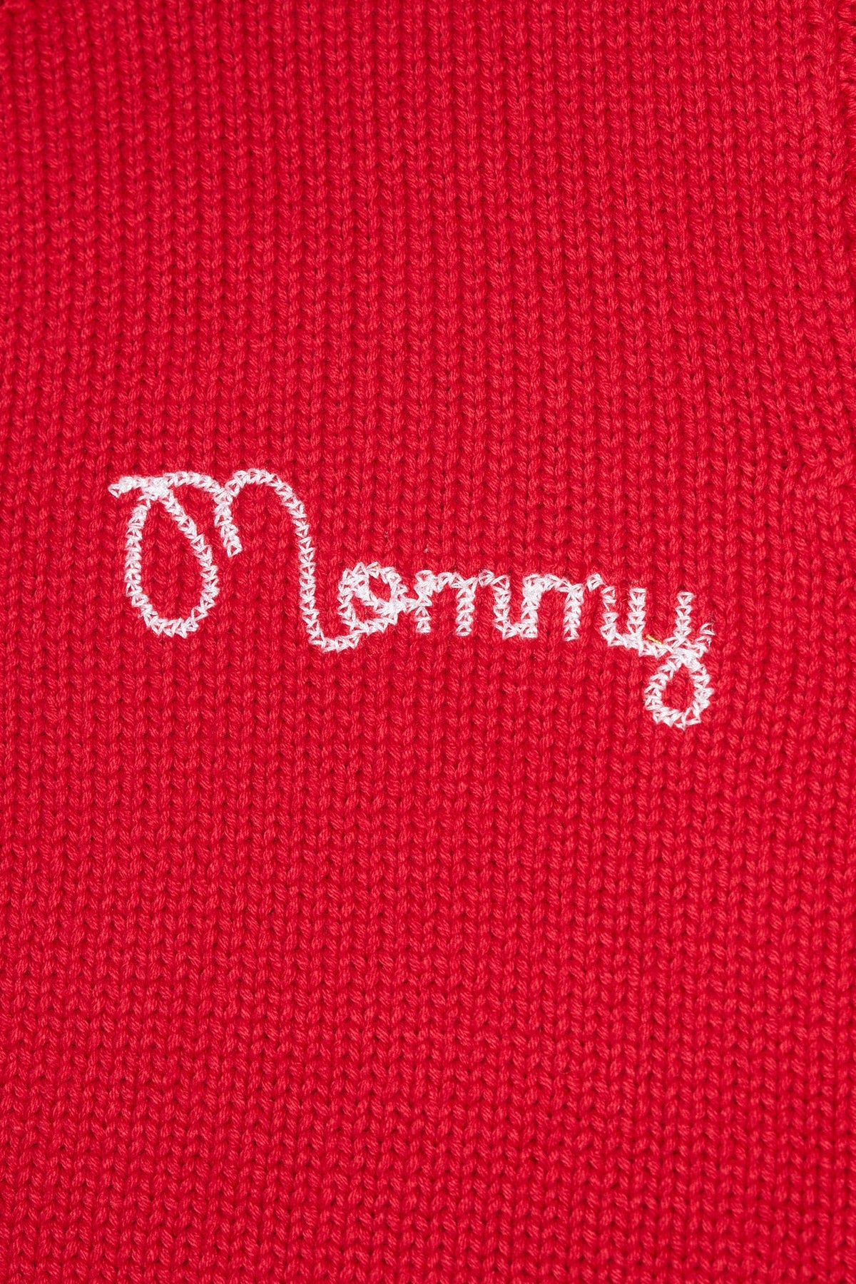 Fashion Brand Company Mommy Cotton Cardigan Red