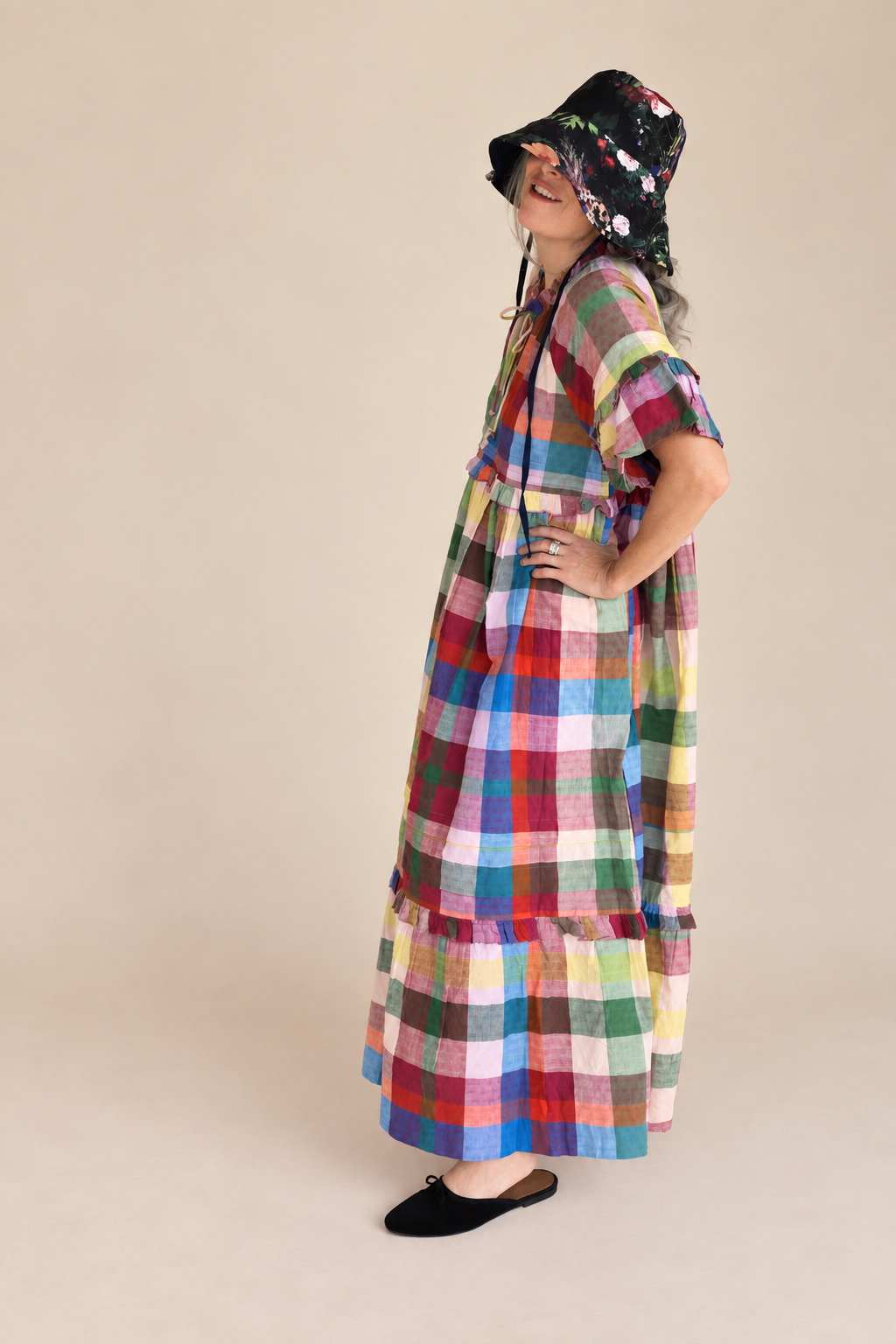 Harbor Plaid Charlotte Dress