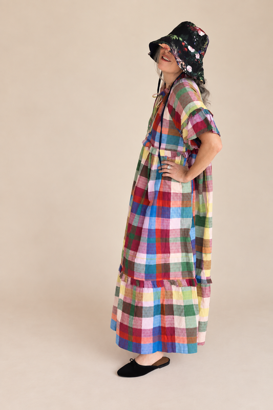 Harbor Plaid Charlotte Dress