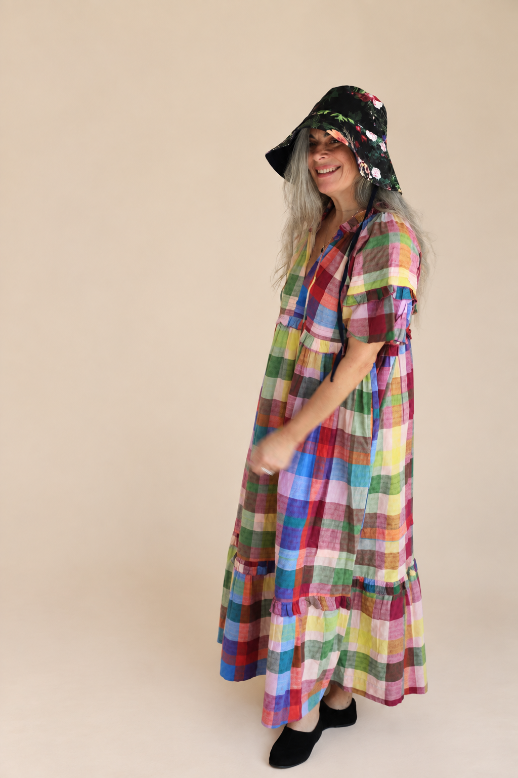 Harbor Plaid Charlotte Dress