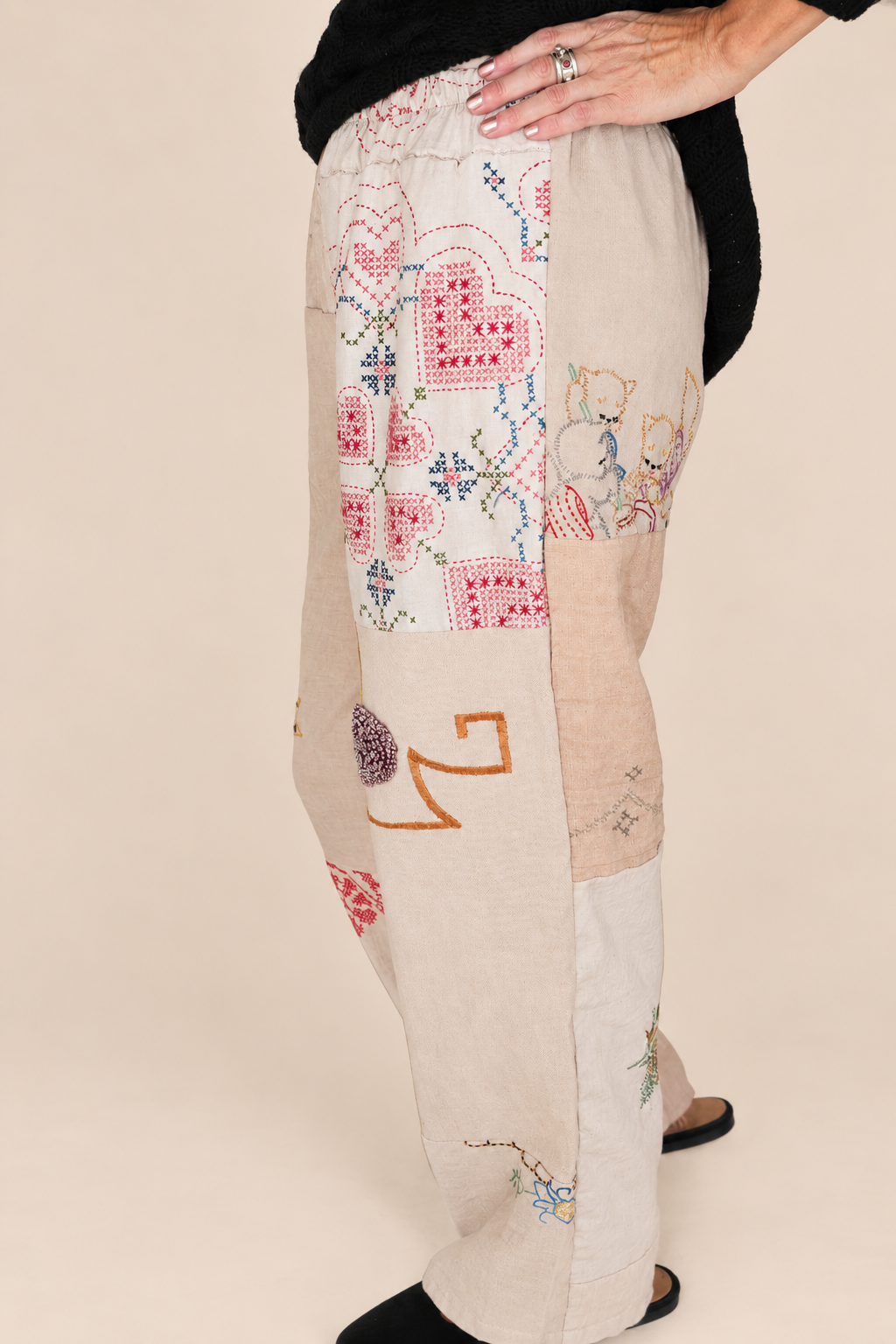 Embroidered Gees Pant
