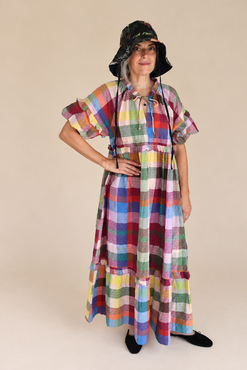 Harbor Plaid Charlotte Dress