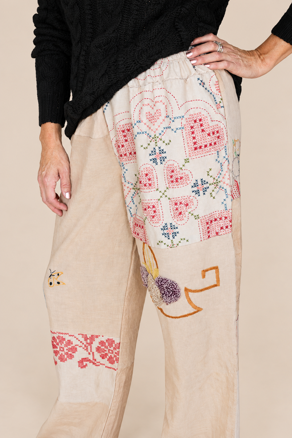 Embroidered Gees Pant