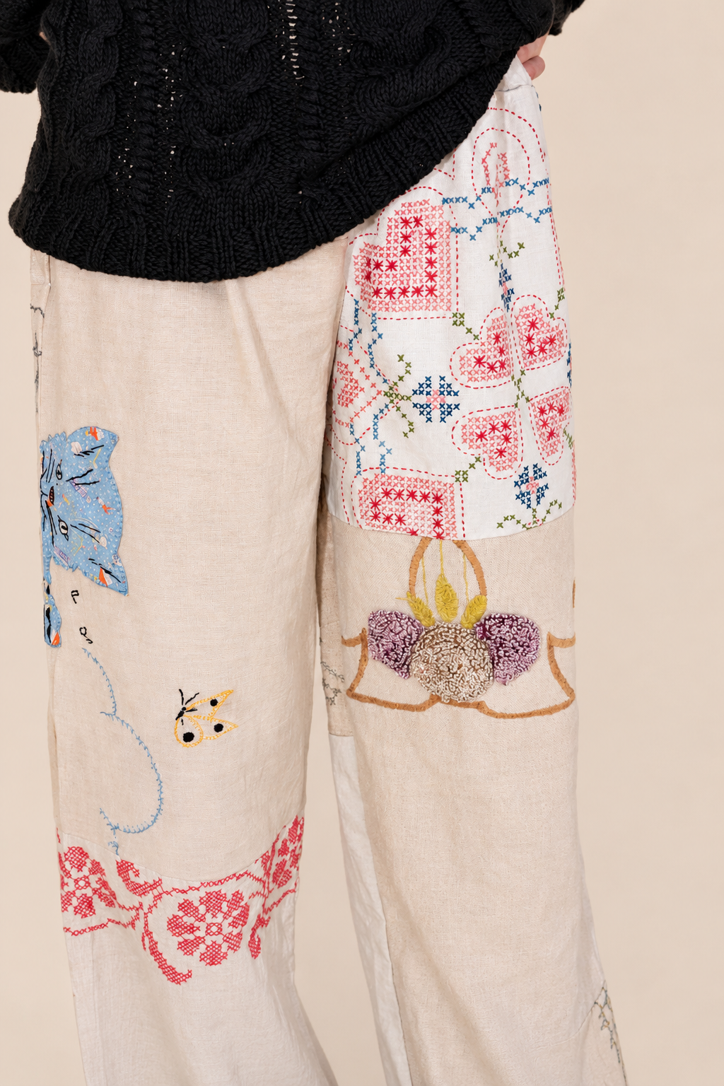 Embroidered Gees Pant