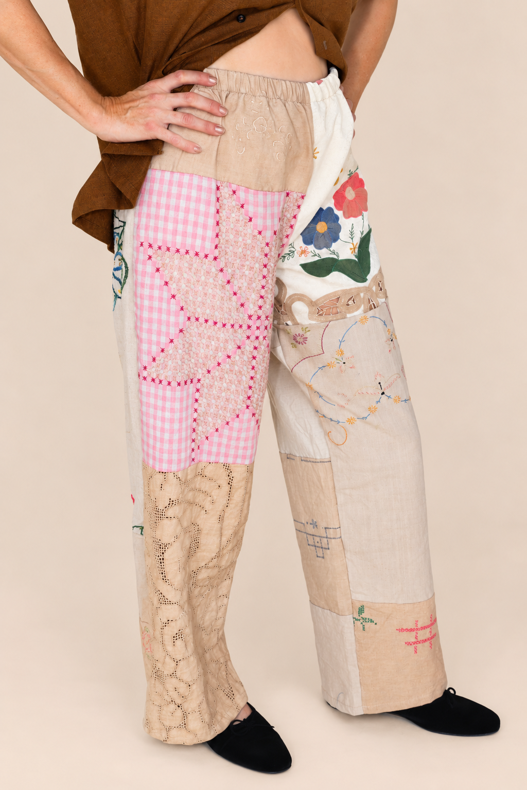 Embroidered Gees Pant