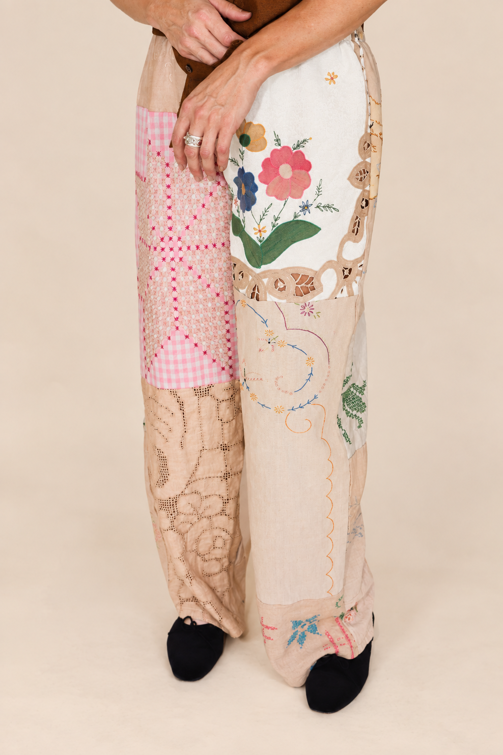 Embroidered Gees Pant