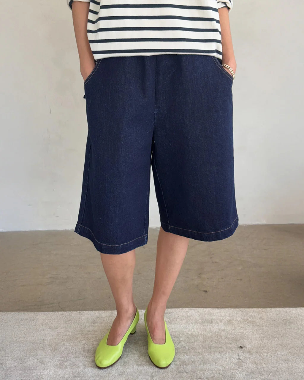 Le Bon Shoppe Liam Denim Bermuda Short