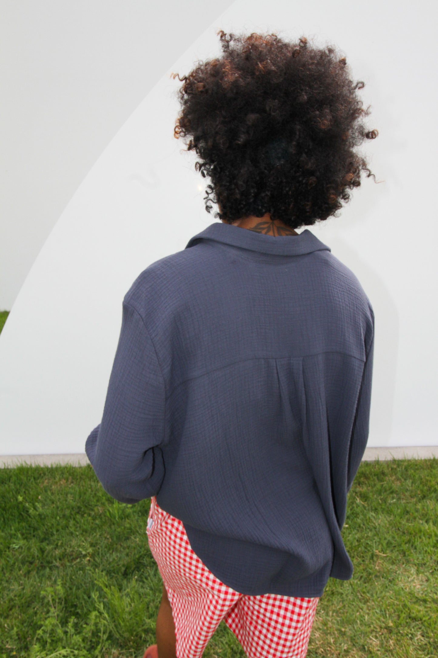 Echo Set in Navy Gauze