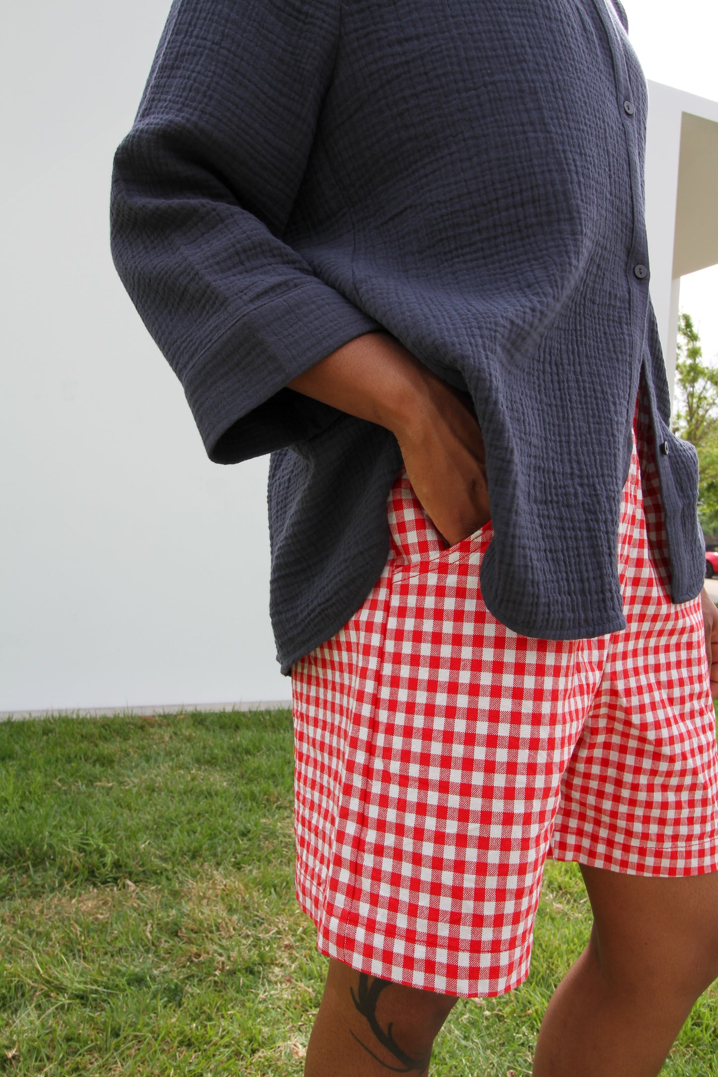 Echo Set in Navy Gauze