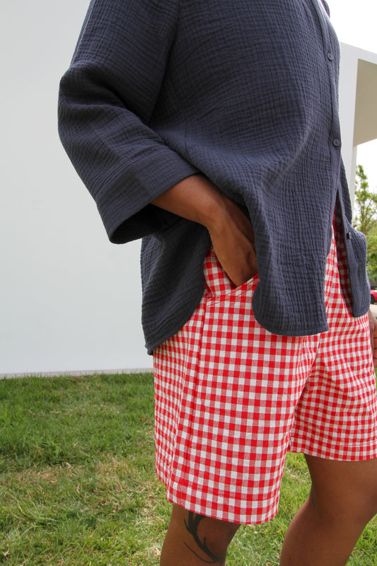 Echo Set in Navy Gauze