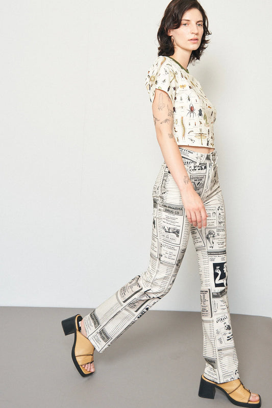 Fashion Brand Company White Pages Nap Jeans